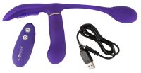 GoGasm Pussy & Ass Vibrator Purple